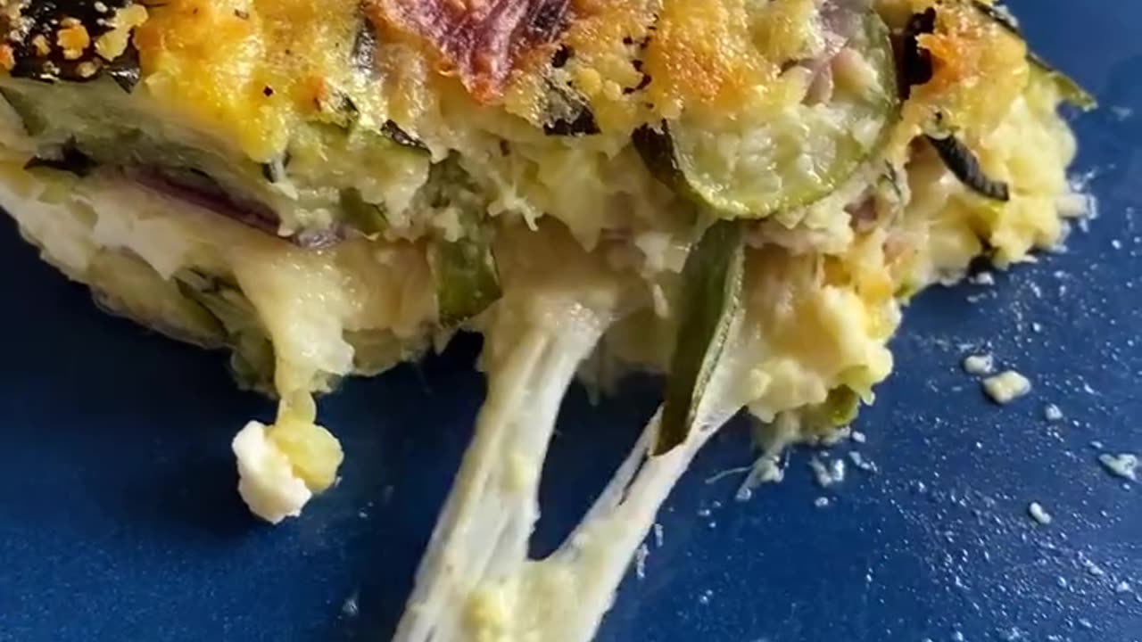 Zucchini Feta Pie