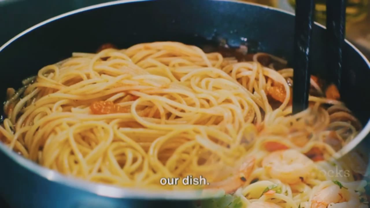 Pasta with Shrimp & Tuna Fish Sauce