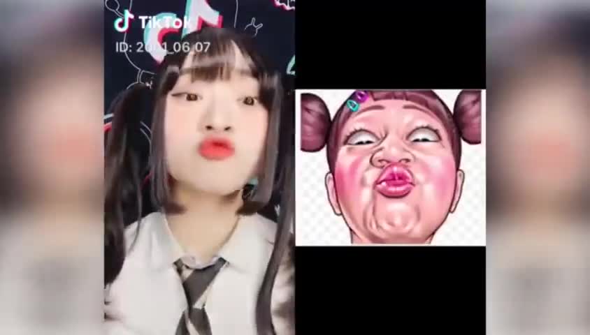 CUTE FUNNY FACE tiktok videos