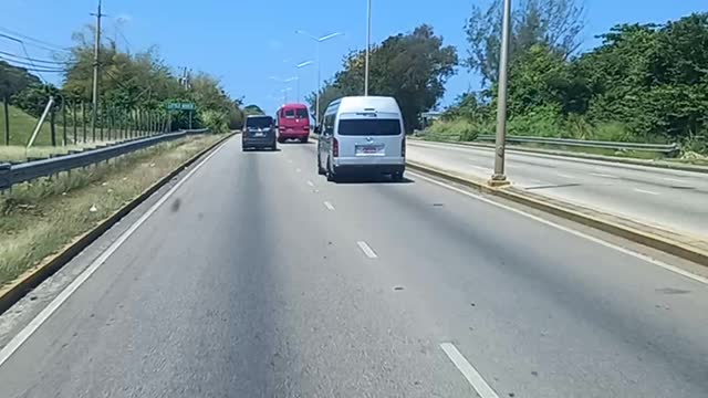 Road trip in the streets of jamaica