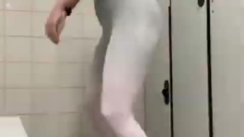 Very hot unexpected military woman