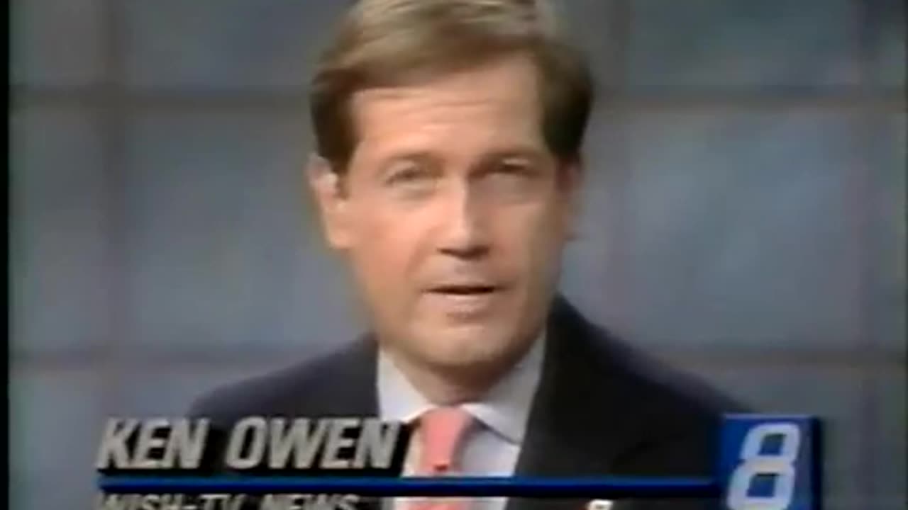 February 1992 - WISH Indianapolis News Bumper with Ken Owen