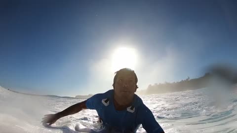 Every Surfers worst nightmare at Jaws POV