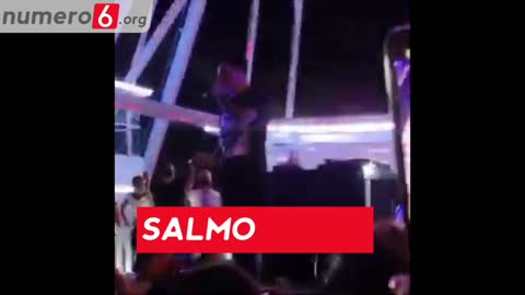 Salmo concerto illegale 4,000 persone