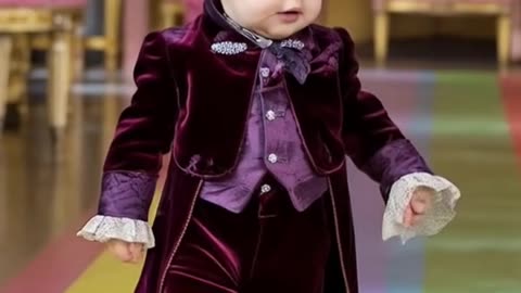 cute baby fashion show runway #fashion #cutebabioes #funny