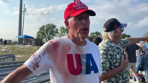 doctor tried to save shooting victims life in the crowd at trump rally