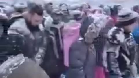 UKRAINE CHRISTIANS PRAYING DURING ATTACKS FROM RUSSIAN SOLDIERS