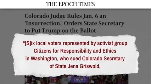 Many state courts rejected the 14th Amendment as a reason to remove Trump from the ballot