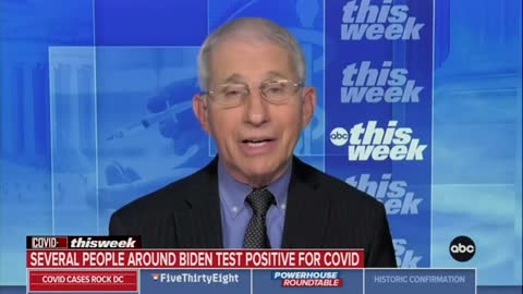 Fauci on Biden’s Exposure to Covid: He’s Fully Vaccinated, Double Boosted;