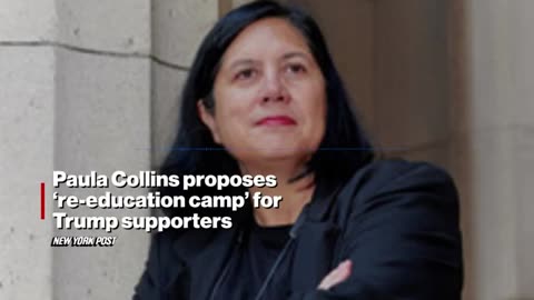 Paula Collins Nazi/Communist Wants To Throw MAGA Supporters In Re-Education Camps