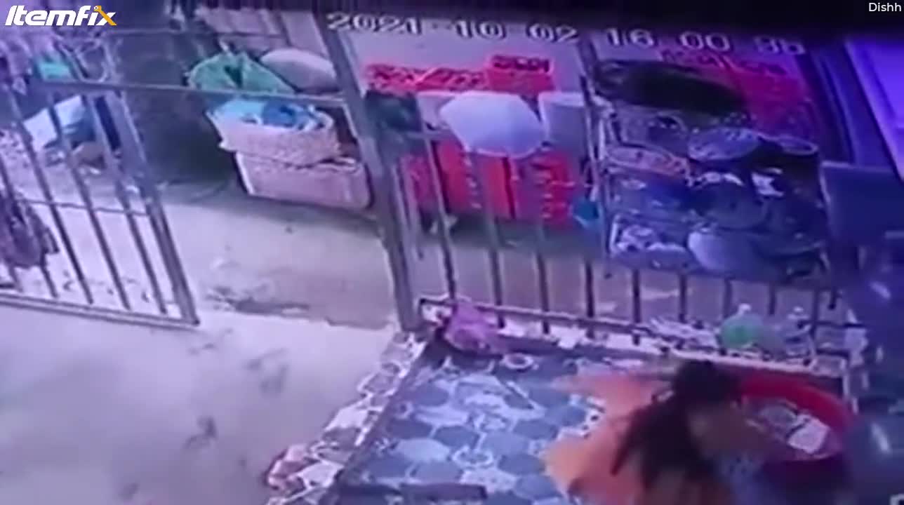 Hiding from the police