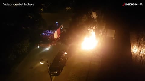 U Gornjoj Dubravi zapaljeno nekoliko kontejnera