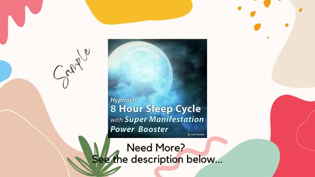 Hypnosis 8 Hour Sleep Cycle with Super Manifestation Power Booster