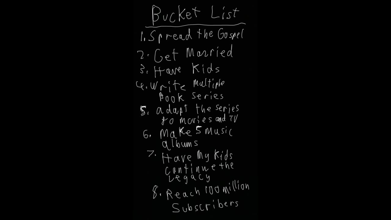 Bucket List