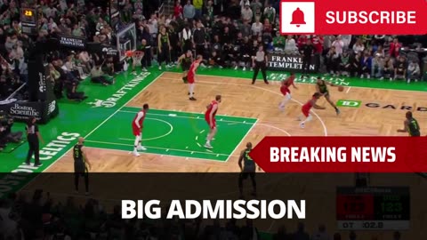 NBA Makes Big Admission About Tatum Game Winner