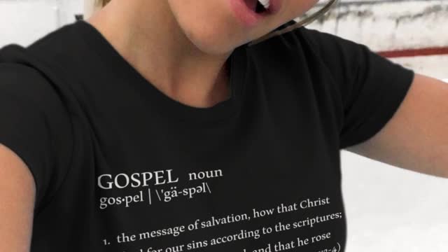 Gospel Definition Made in USA Christian T-Shirt