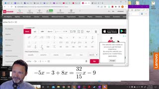 Using Symbolab to Solve Equations