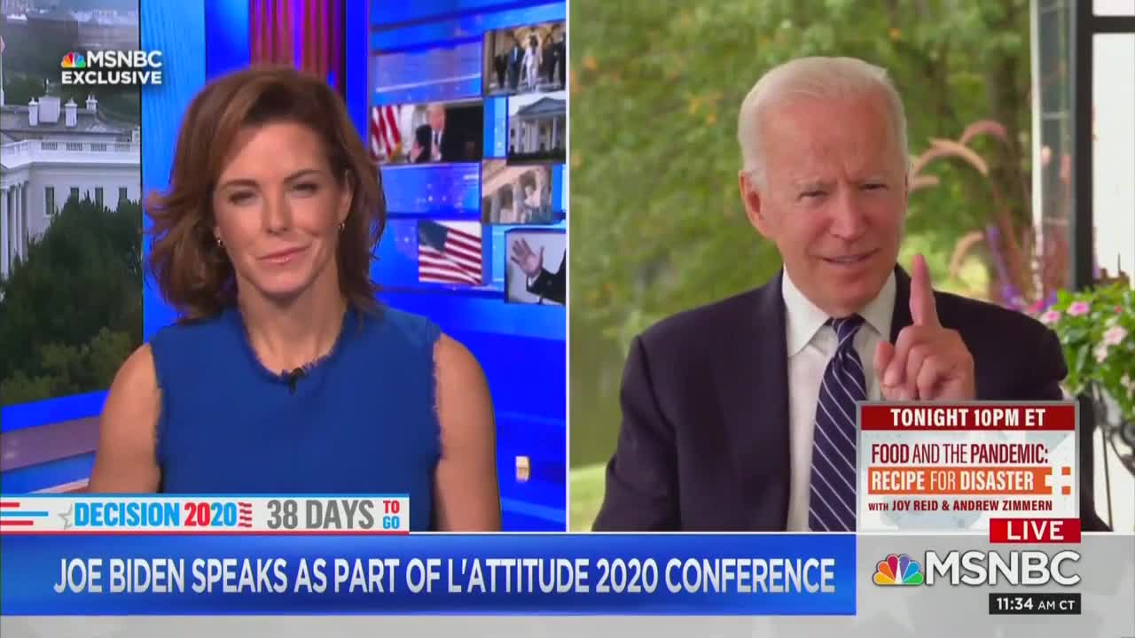 MSNBC's Stephanie Ruhle helps Biden remember