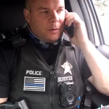 A Policeman Calls Lebron for Advice in Viral Video