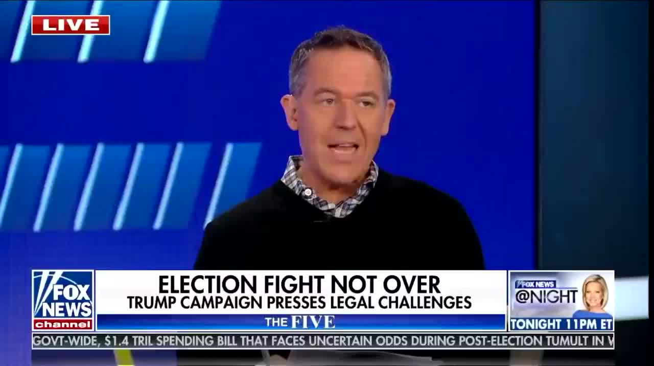 Greg Gutfeld. Doesn't have to be widespread to corrupt an election