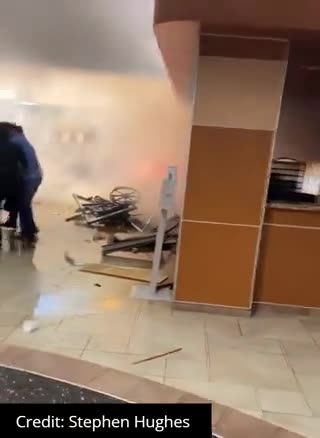 Multiple injuries following a vehicle collision into emergency room Texas