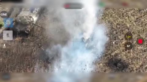 Russian APC Blindsided by Ukrainian Tank(Full Video)