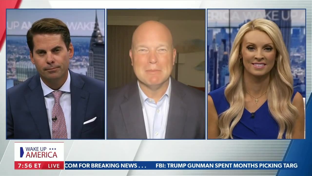 Matt Whitaker on Wake Up America - Newsmax 08.29.2024