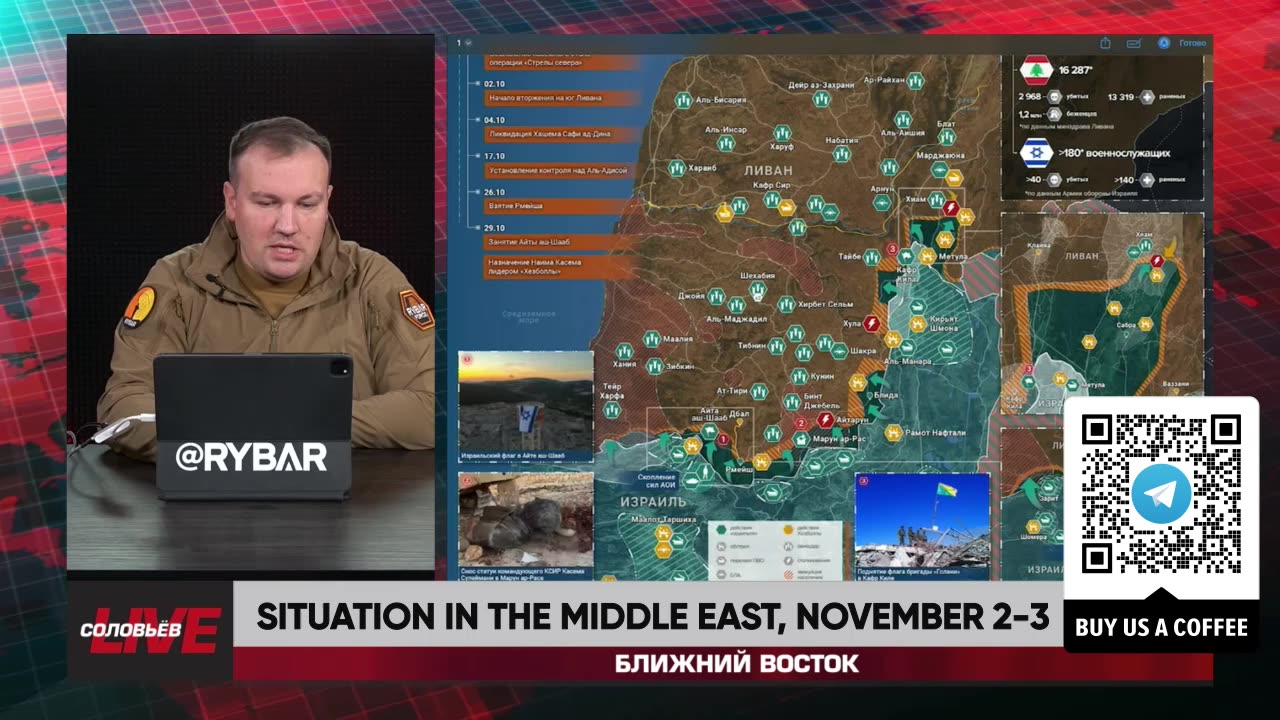 ❗️🌍🎞 Rybar Highlights of the Middle East on Nov.2-3, 2024