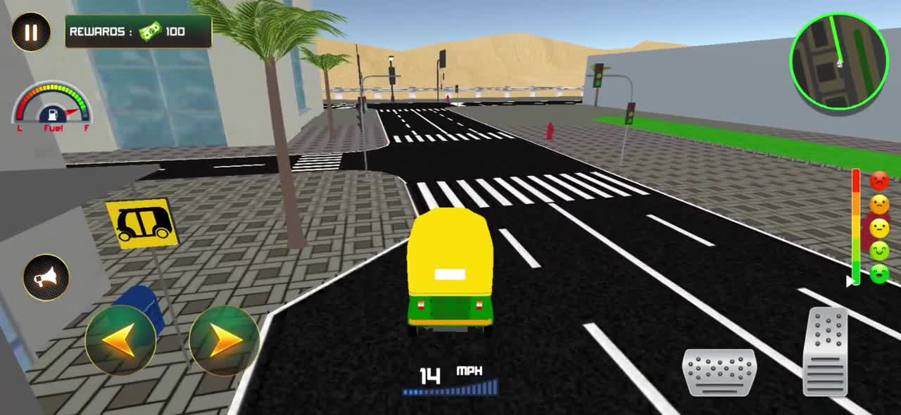 Tuk Tuk Auto Rickshaw_ Driving Simulator Game _ Android Gameplay