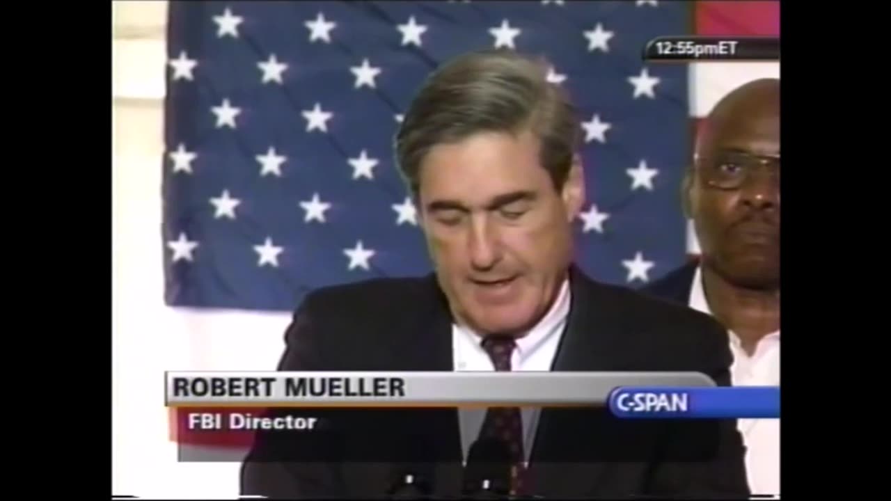 John Ashcroft & Robert Mueller Media Announcement Regarding the 9/11 Attacks (9-20-2001)