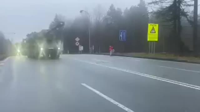 Kolóny s technikou NATO 1