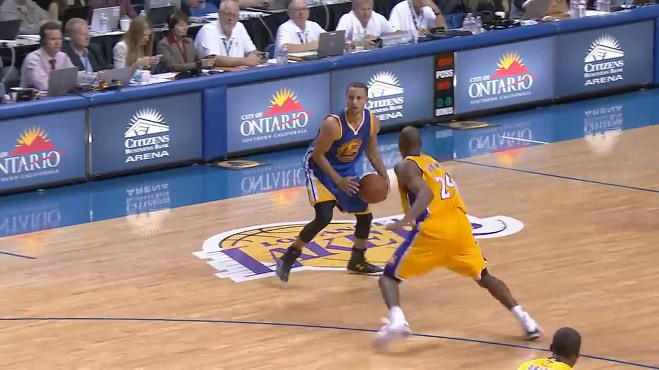 stephen curry score clip