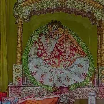 Live Radha Rani Arti Darsan Ladli Ji Maharaj Temple Barsana
