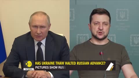 Have 'muddy roads' slowed Russian troops