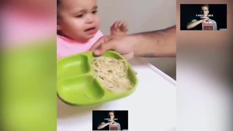 Little girl refuses food, but accepts wine