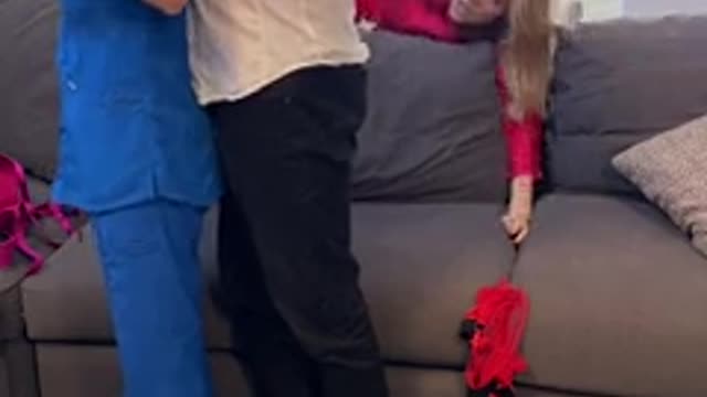 When she sees the other woman!!