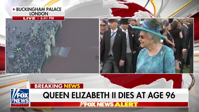 Queen Elizabeth as died // new ruler of the world as been crowned