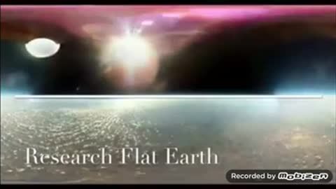 개돼지는 볼 수 없는 평평지구. 4일 동안 해를 촬영 지거나 뜨지 않음 flat earth