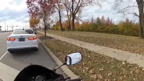 biker vs cops