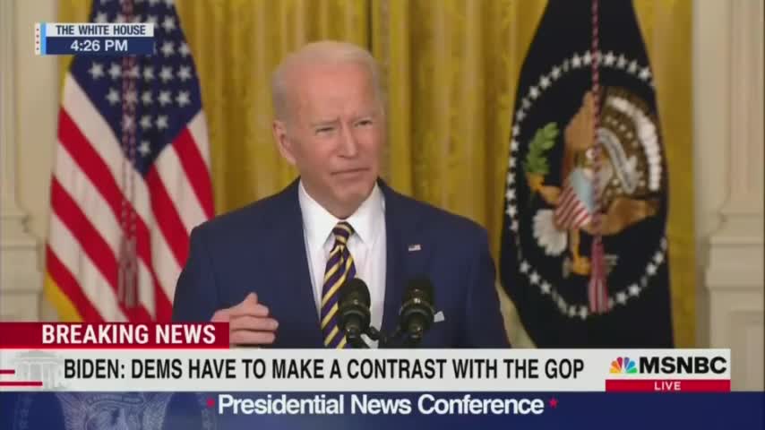 INSANE: Biden Will NOT Promise That The Midterms Will Be Fair