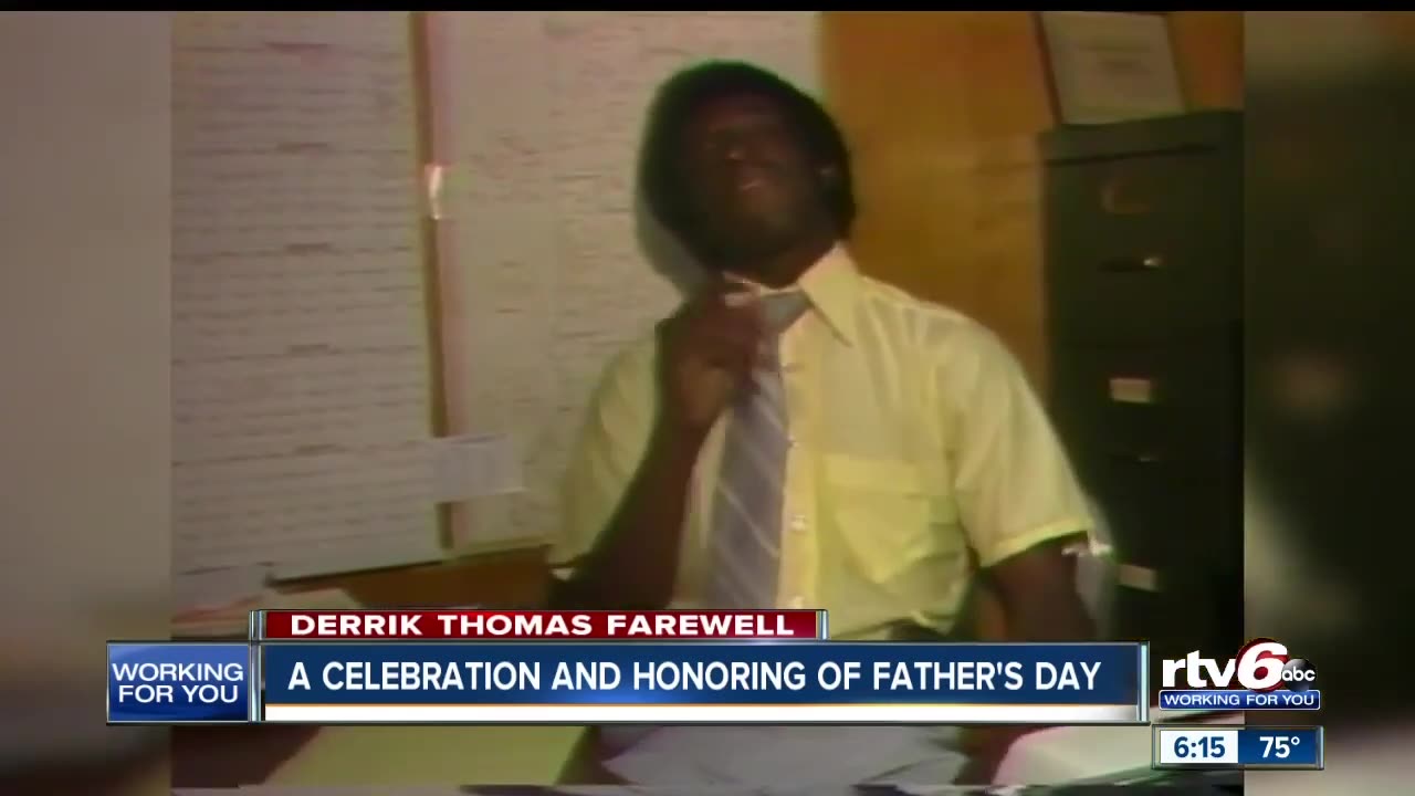 June 24, 2019 - A Replay of WRTV Reporter Derrik Thomas' Tribute to His Father