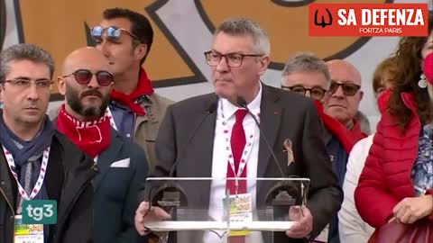 CGIL: 1° Maggio 22 - Landini e il Nuovo Ordine Mondiale