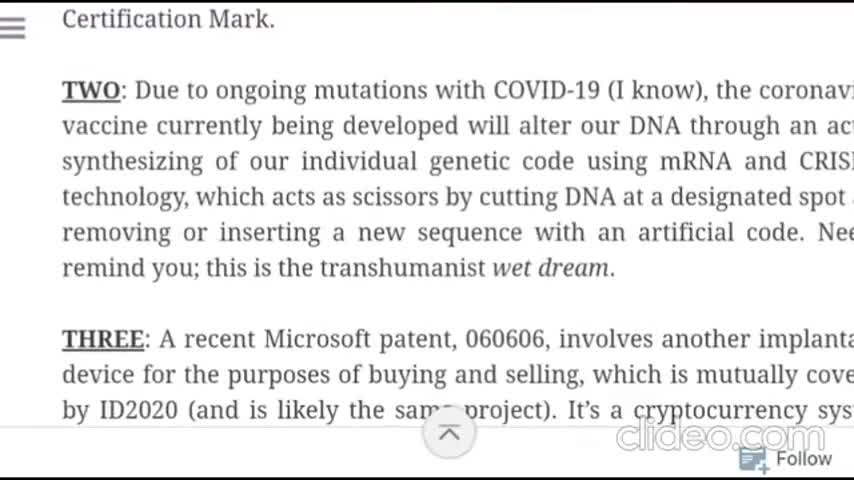 LUCIFERASE, Bill Gates Quantum Dot Microneedle Vaccine to alter your DNA