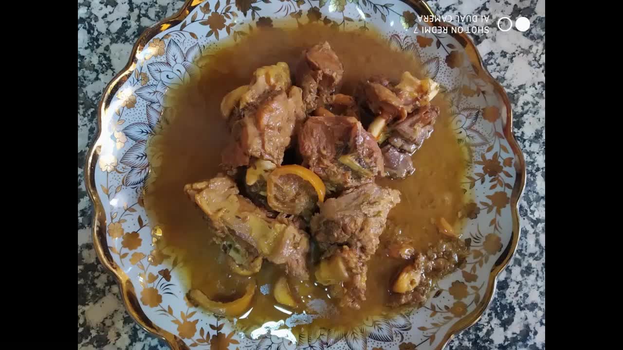 How to cook Moroccan "TANJIA" easily