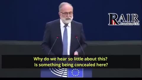 Member of EU Commission goes FULL BARNEY on Luciferian Nazi Troglodyte Jab Cultists