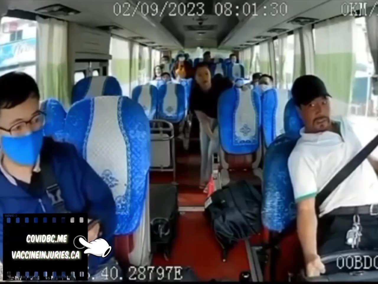 Bus Driver Crashes After Suffering Sudden Medical Emergency 💉 (2023)