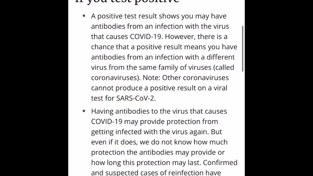 CDC CAUGHT Inflating Numbers — Admits Testing Shows ANY CORONAVIRUS aka Common Cold !