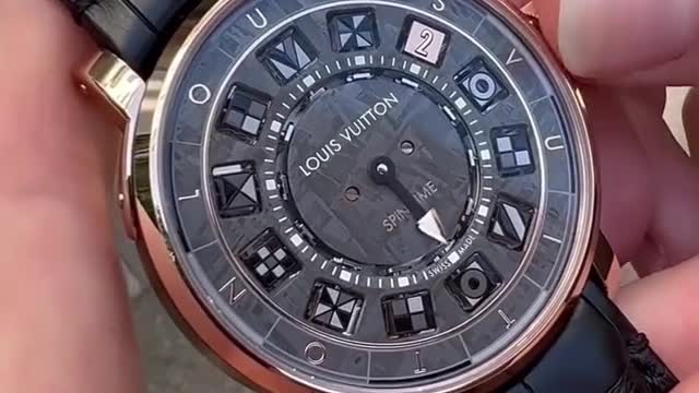 Louis Vuitton Time Warp Manufacture movement 24 hours