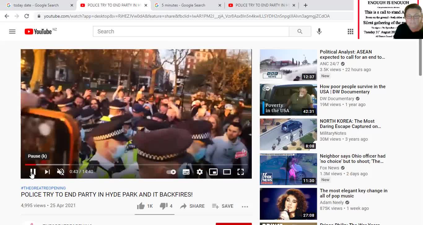 24042021 A big cheer for our UK cuzzies - well done in under 5 minutes a win for the people 😀