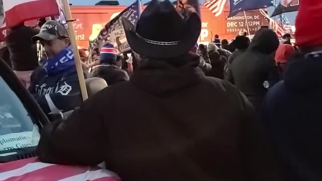 20201207 March for Trump, Sterling Heights, MI Target's Parking Lot